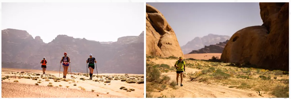 Circuits d'aventure en Jordanie, y compris des courses de marathon, des randonnées à vélo et des trekkings en Jordanie